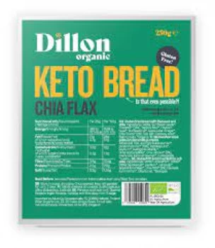 Image of Dillon Organic Organic Chia Flax Keto Bread - 250g