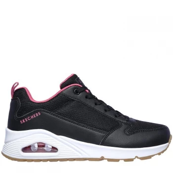 Image of Skechers Uno IM Low Trainers - Black