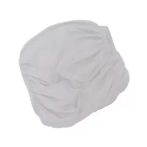 Image of Belledorm Faux Suede Divan Base Wrap (19in) (Superking) (Linen) - Linen