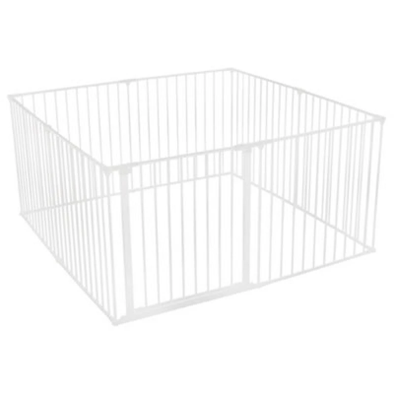 Image of Safetots Premium Multi Panel Play Den, 144Cm X 144Cm, White, 70Cm High