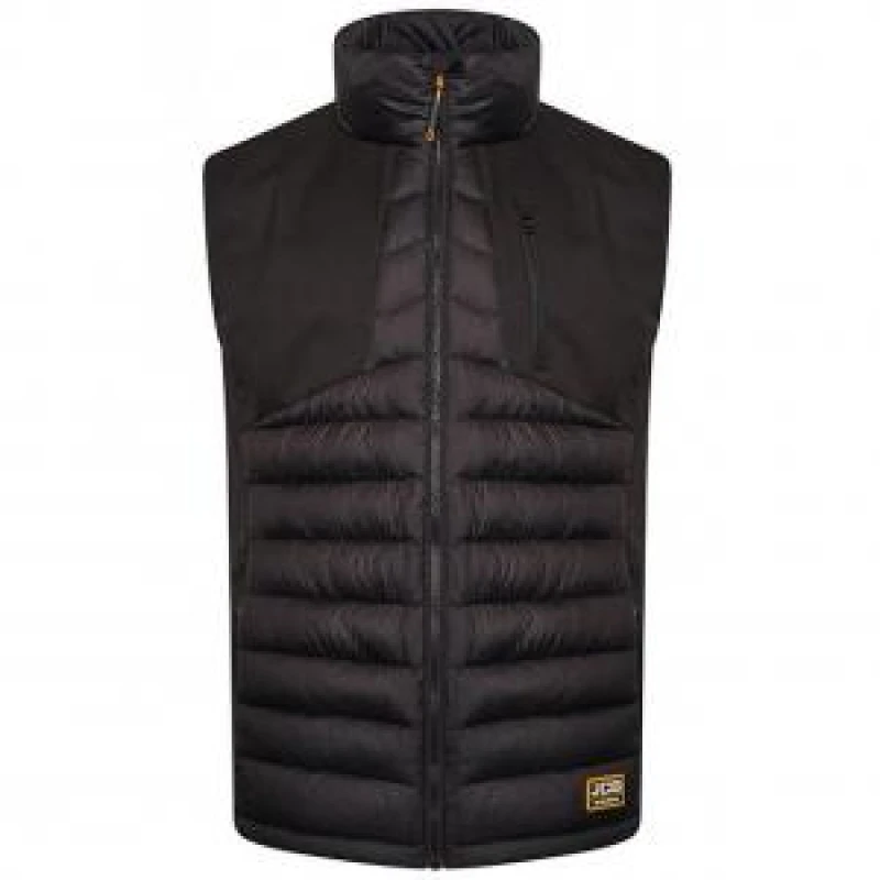 Image of JCB JCB Trade Hybrid Padded Gilet Black S D-MN-S D-MN-S