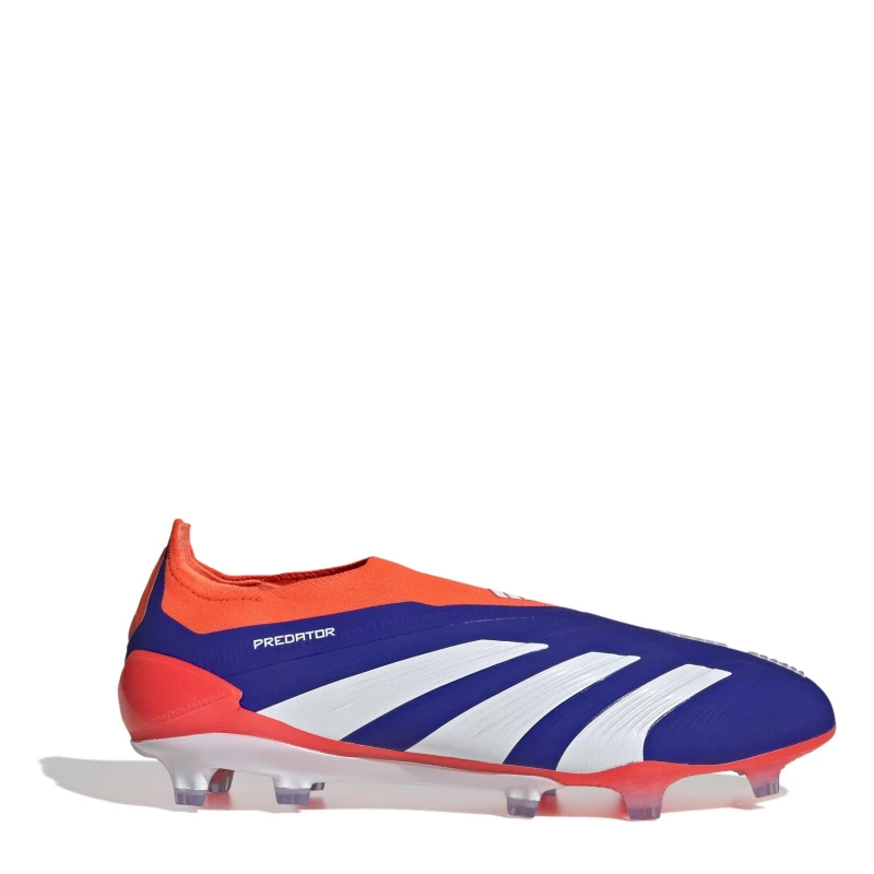 Image of adidas Predator Elite Laceless Juniors Firm Ground Football Boots lucid blue male 3.5 (36)