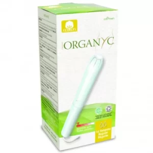 Image of Organyc Tampons Applicator Regular 100% cotton 16pcs (GOTS certified)