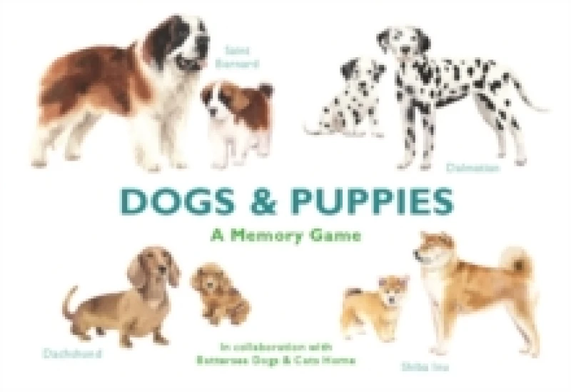 Image of Dogs & Puppies : A Memory Game Cards