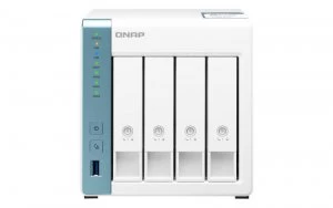 Image of Qnap Ts-431P3-2G/8TB-Iw - Alpine Al-314 Ethernet - 4 Bay Lan Tower Nas