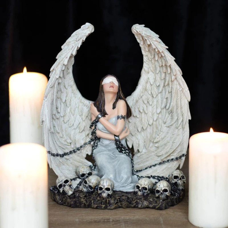 Image of Something Different 9.5" Captive Spirit Angel Figurine - Multi Multi One Size