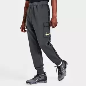 Image of Nike Sportswear Repeat Tape Fleece Cargo Jogger Pants