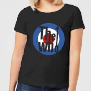 Image of The Who Target Womens T-Shirt - Black - M