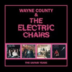 Image of The Safari Years by Wayne County and The Electric Chairs CD Album