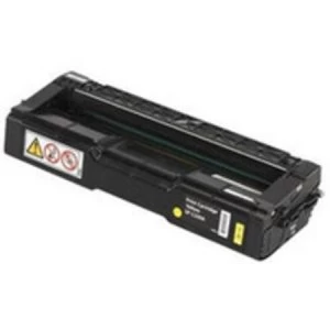 Image of Ricoh 406482 Yellow Laser Toner Ink Cartridge