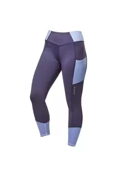 Image of Power Performance Colour Block Horse Riding Tights