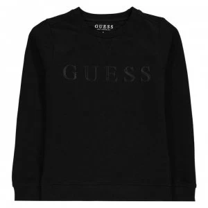 Image of Guess Icon Sweatshirt - Black