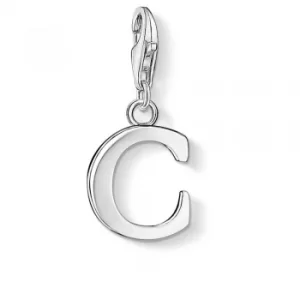 Image of THOMAS SABO Silver Letter C Charm 0177-001-12