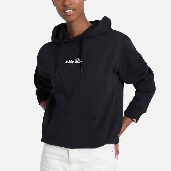 Image of Jazana Logo Print Hoodie in Cotton Mix