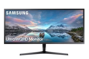 Image of Samsung 34" S34J552 QHD Ultra Wide LED Monitor