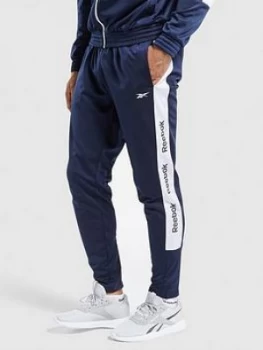 Image of Reebok Training Essentials Logo Track Pant - Navy, Size S, Men