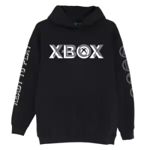 Image of Xbox Boys Ready To Play Pullover Hoodie (5-6 Years) (Black)
