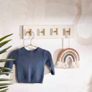 Image of Obaby Evie Wall Hook - Cashmere