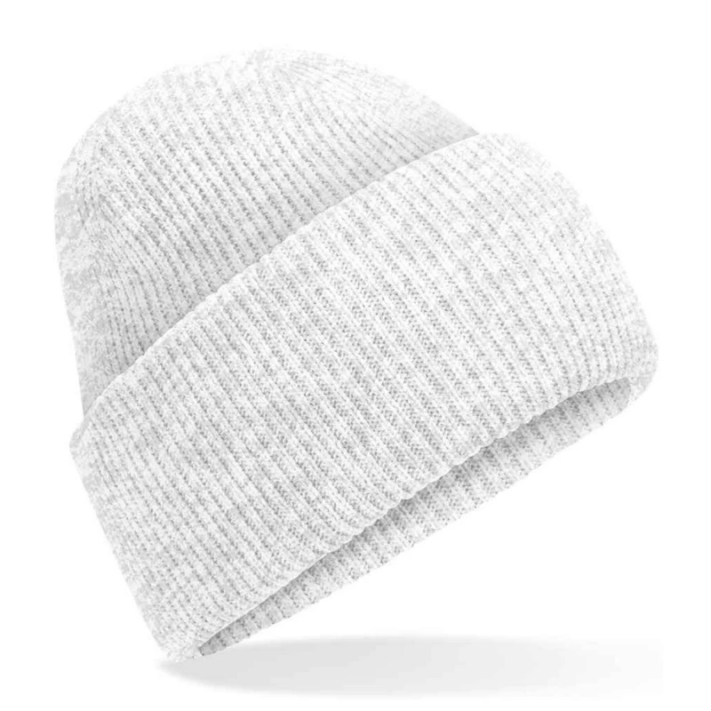 Image of Beechfield Beechfield Men Classic Deep Cuffed Beanie in Light Grey Light Grey One Size Male 5063527292209