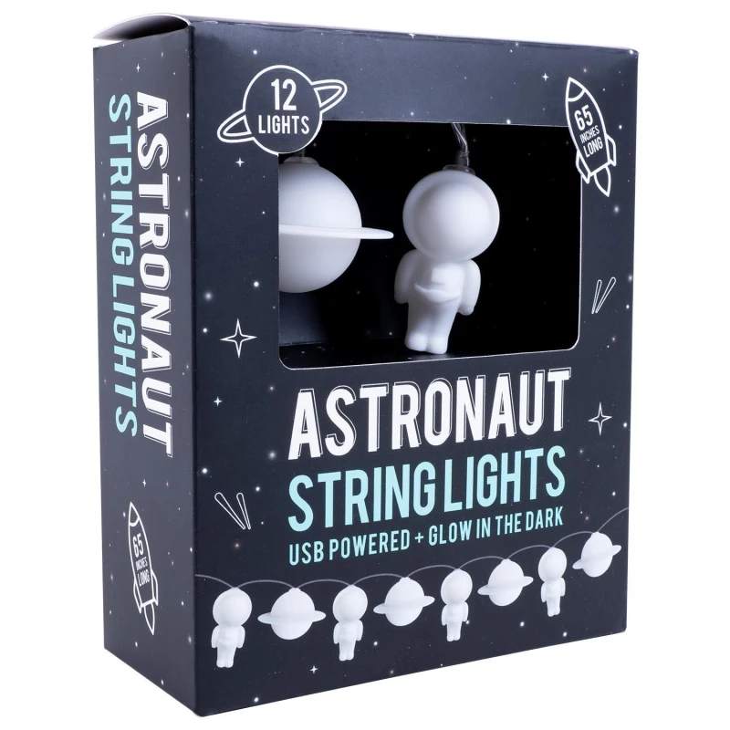 Image of Fizz Creations Fizz Creations Glow in the Dark Astronaut LED String Light