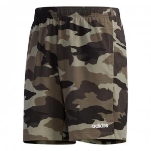 Image of adidas Mens Fast And Confident Print Shorts - Green