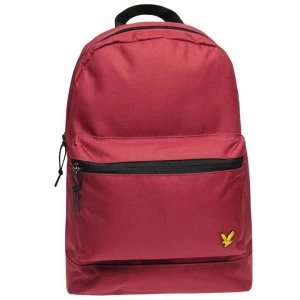 Image of Lyle and Scott Basic Backpack - Claret Jug 477