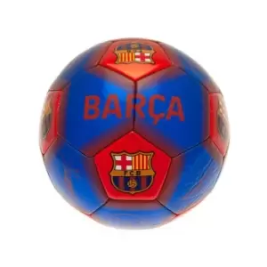 Image of FC Barcelona Signed Skill Football (One Size) (Blue/Red)