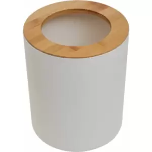 Image of Canyon White Dust Bin - Premier Housewares