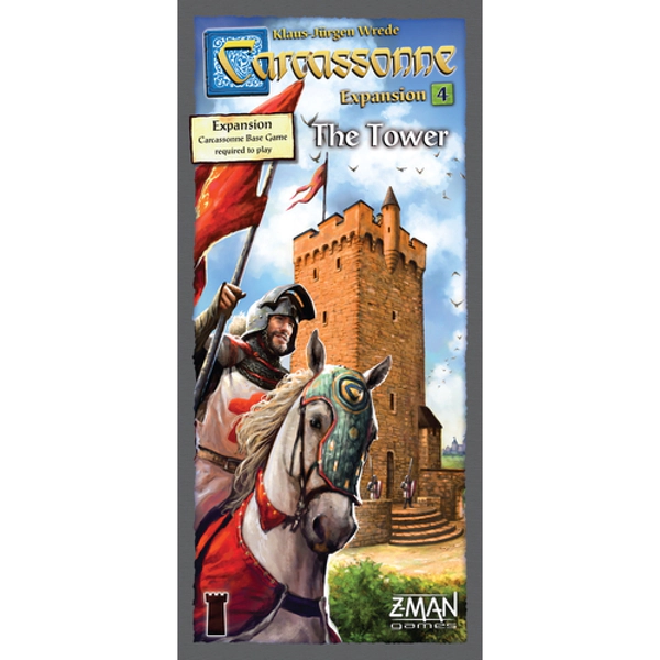 Image of Carcassonne The Tower 4th 0Expansion English 2017 Edition Board Game