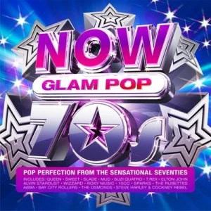 Image of NOW 70s Glam Pop by Various Artists CD Album