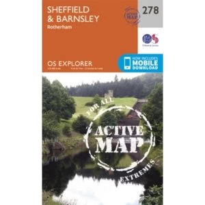 Image of Sheffield and Barnsley by Ordnance Survey (Sheet map, folded, 2015)