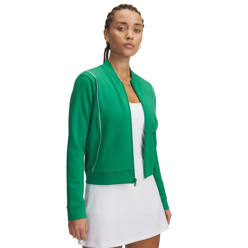 Image of Under Armour Womens Midweight Bomber Jacket Green female 12 (M)