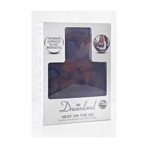 Image of Dreamland Cordless Heat Pod Brown Faux Fur Cover