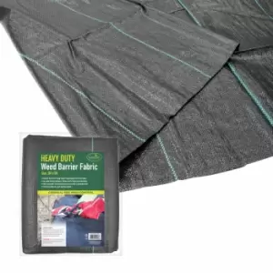 Image of Gardenkraft 2M X 5M Sheet Woven Weed Control Fabric Cover - Black