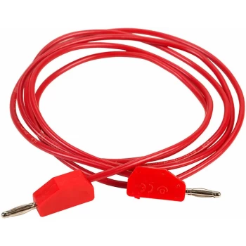 Image of 214-100-R 2mm Quality Test Lead 1000mm Red - PJP