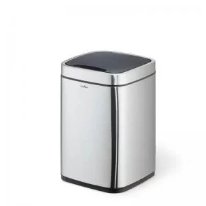 Image of Durable Sensor Bin No Touch 21 Litre Silver Pack of 1