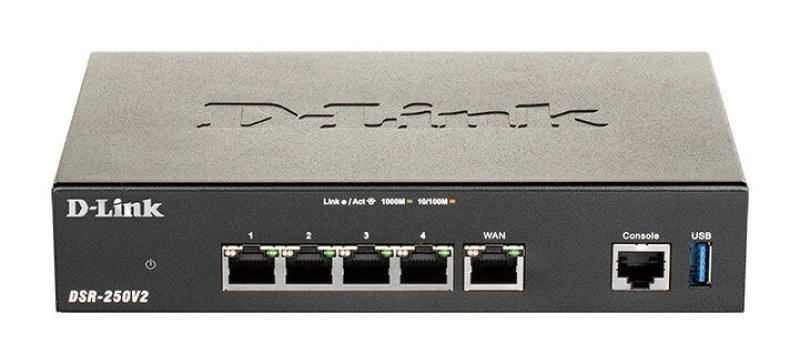 Image of D-Link D-Link Unified Services VPN Router DSR-250V2/B
