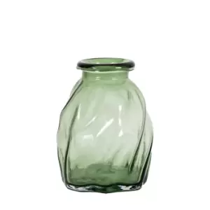 Image of Gallery Interiors Seren Vase in Green / Small