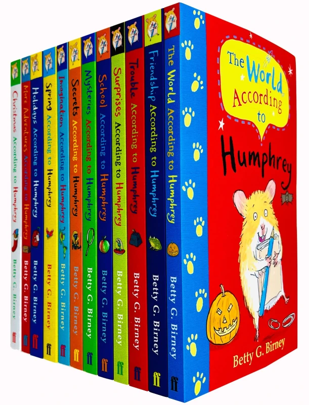 Image of According to Humphrey the Hamster Series 12 Book Set by Betty G. Birney Betty G. Birney Books