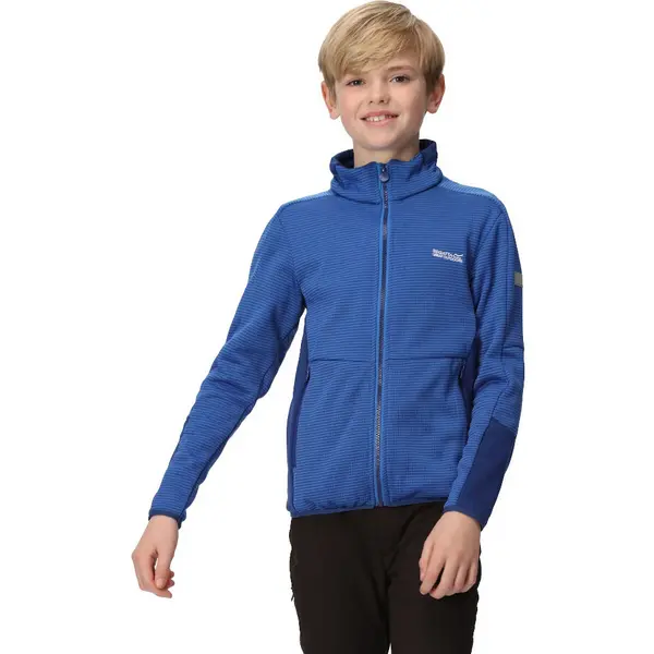 Image of Regatta Boys Highton IV Full Zip Fleece Jacket 7-8 Years - Chest 63-67cm (Height 122-128cm)
