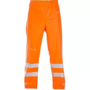 Image of Nagoya multi hydrosoft fr as hivis w/proof trousers or sml - Orange - Orange - Hydrowear