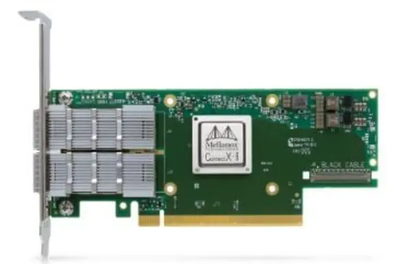 Image of Mellanox ConnectX-6 VPI 200Gigabit Ethernet Card - PCI Express 4.0 x16 - 1 Port(s) - Optical Fiber MCX653105A-HDAT-SP