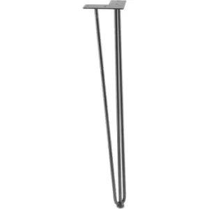 Image of Harpin Metal Industrial Coffe Furniture Table Leg - Size 711mm - Pack of 4
