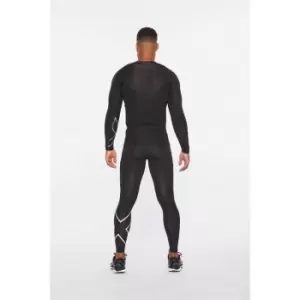 Image of 2XU Core Compression Long Sleeve T Shirt Mens - Black
