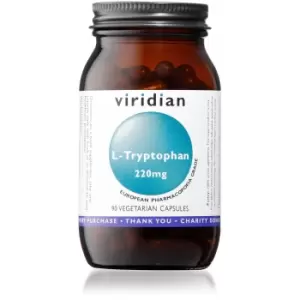 Image of Viridian L-Tryptophan 220mg 90 Vegetarian Capsules 90 caps