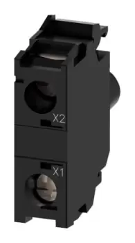 Image of Siemens SIRIUS ACT Light Block - Red, 24 V ac/dc