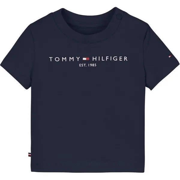 Image of Tommy Hilfiger Essential T Shirt - Blue Baby (12 - 18 Mths)