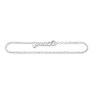 Image of THOMAS SABO Silver Rope Chain Anklet