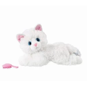 Image of Animagic Kitty Lily Plush White Snuggle Kitten