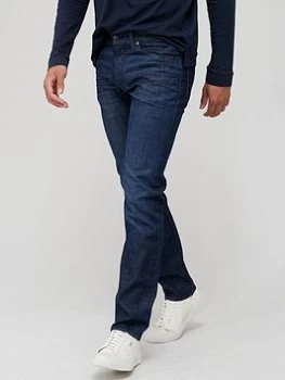 Image of BOSS Maine3+ Regular Fit Jeans - Navy, Size 38, Inside Leg Regular, Men